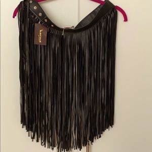 Women’s Fringe Tassel Skirt Belt Adjustable